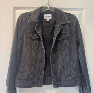 Old Navy Charcoal Denim Jacket